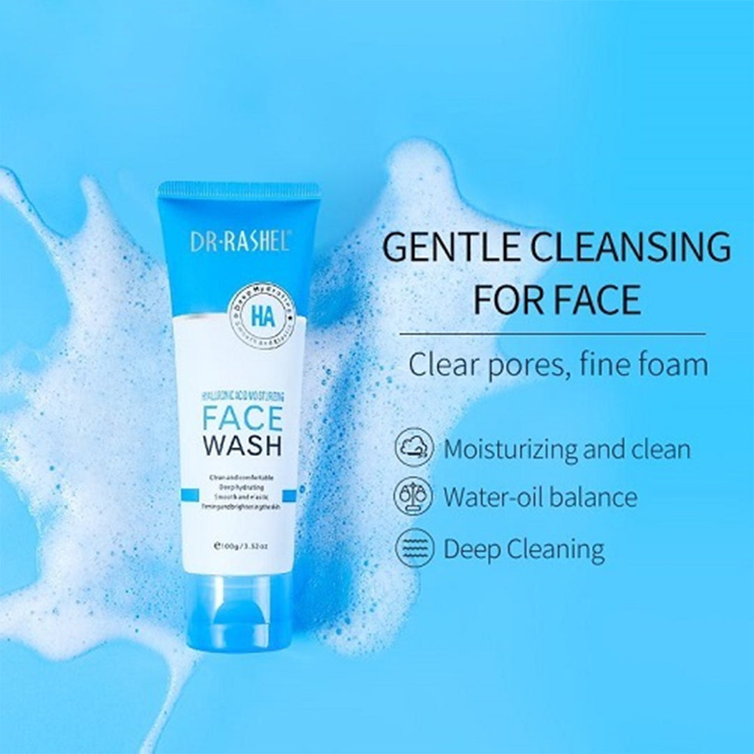 Dr. Rashel Hyaluronic Acid Moisturizing Face Wash - 100g