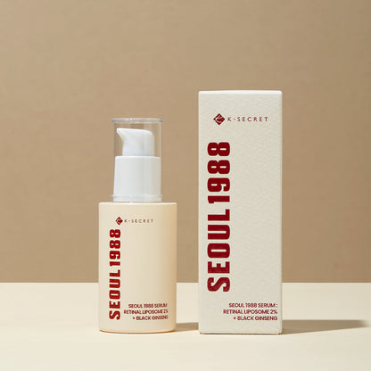SEOUL 1988 Retinal Liposome 2% Serum with Black Ginseng - Advanced Anti-Aging and Wrinkle Reduction (30ml)