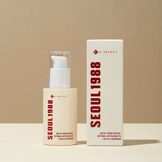 SEOUL 1988 Retinal Liposome 2% Serum with Black Ginseng - Advanced Anti-Aging and Wrinkle Reduction (30ml)