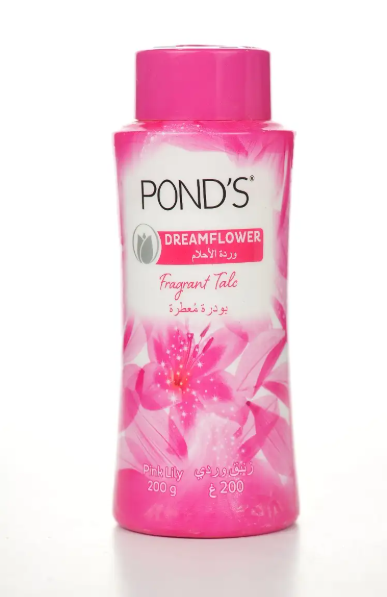 Pond’s Dreamflower Pink Lily Talcum Powder – 200g bottle