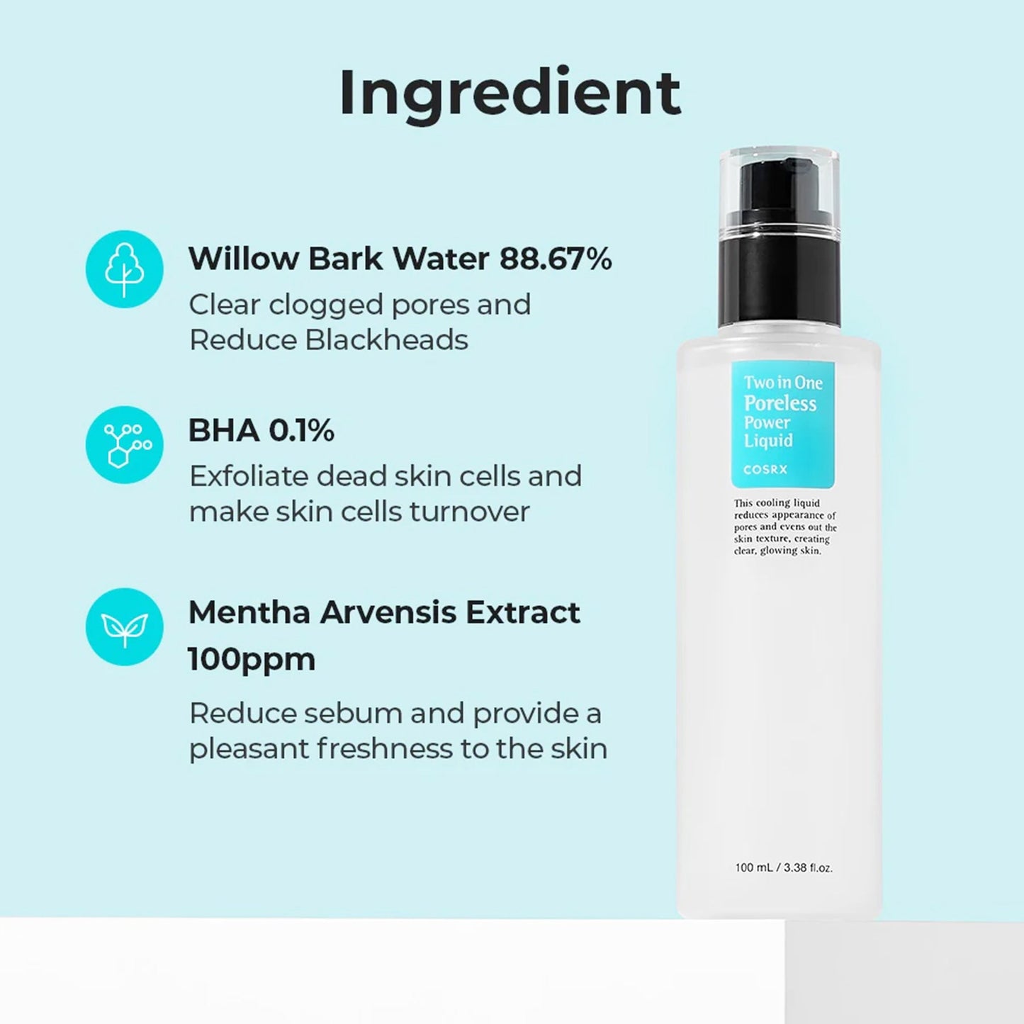 Cosrx Two in One Poreless Power Liquid - 100ml