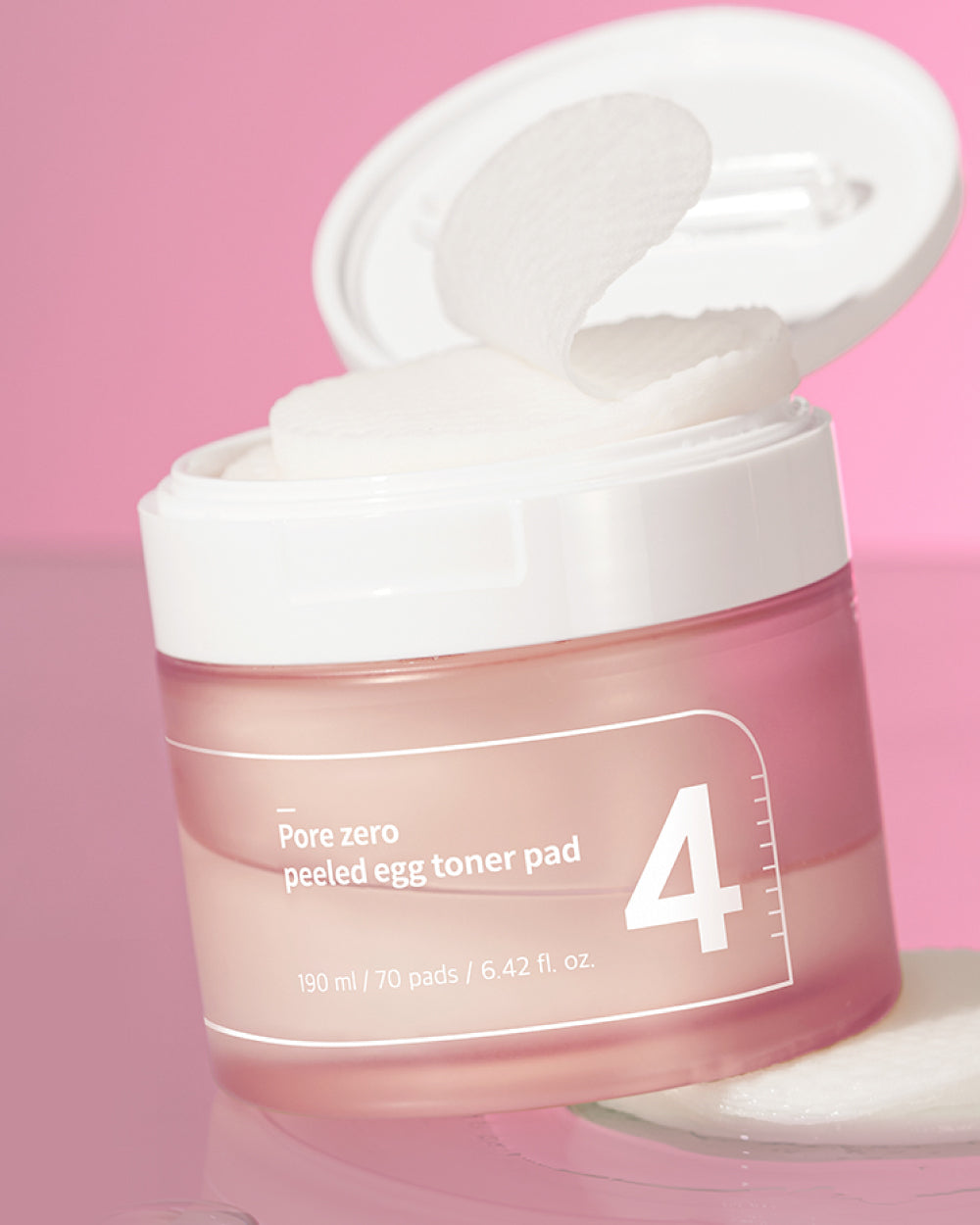 numbuzin - No. 4 Pore Zero Peeled Egg Toner Pad