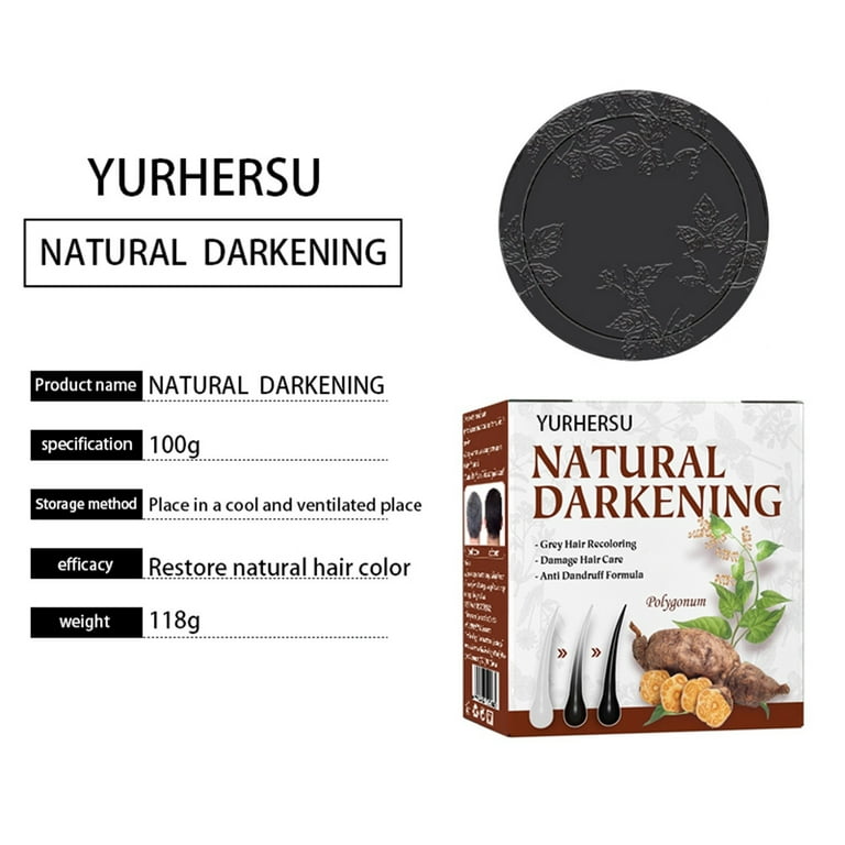 Natural Hair Darkening soap.