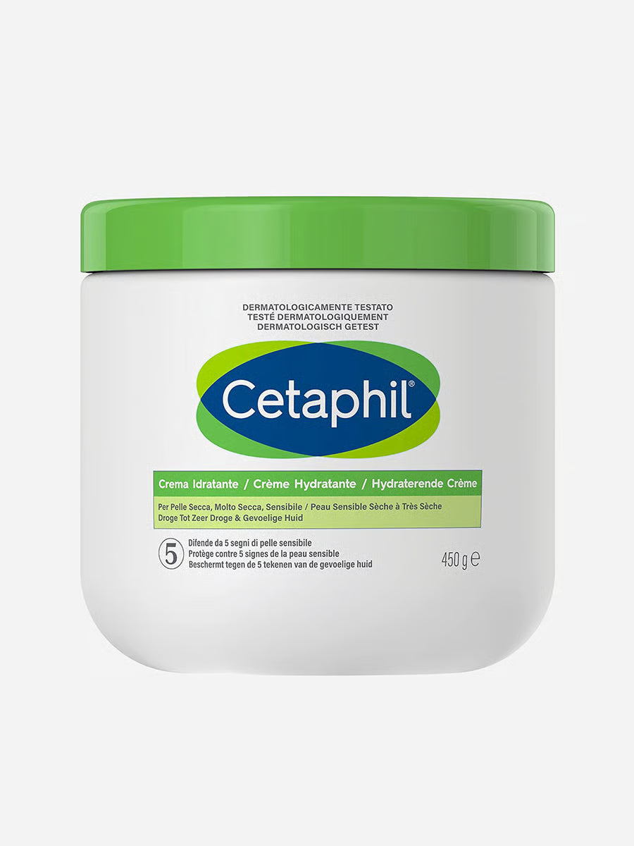 Moisturizing Face and Body Cream for Dry and Sensitive Skin 450g