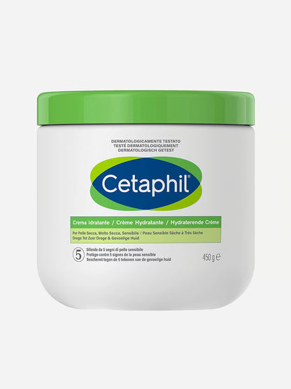 Moisturizing Face and Body Cream for Dry and Sensitive Skin 450g