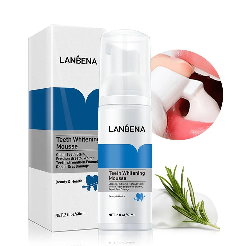 LANBENA दांत सफेद करने वाला मूस 60ml.