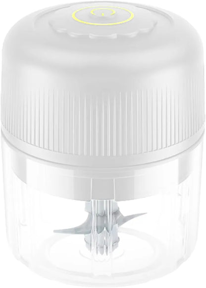 Portable electric garlic maker.