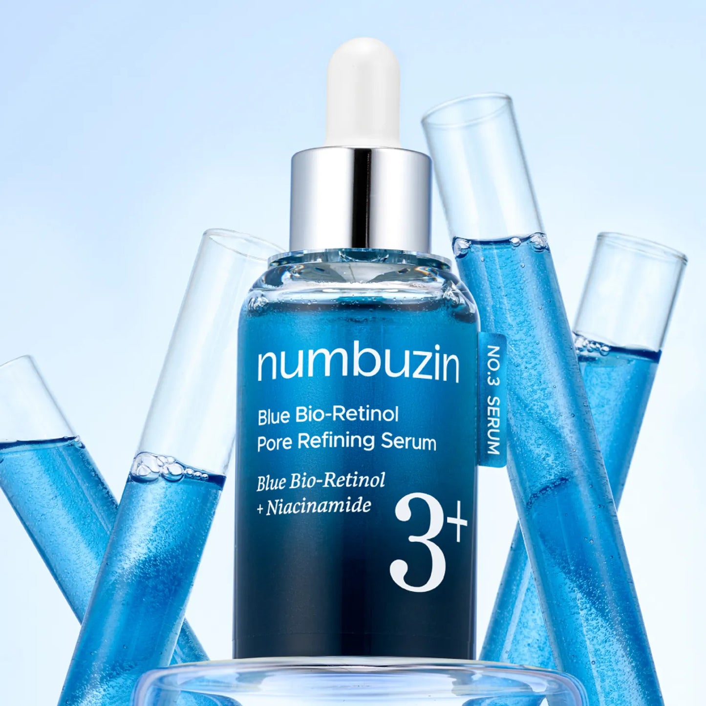 Numbuzin No.3 Blue Bio-Retinol Pore Refining Serum – 50ml