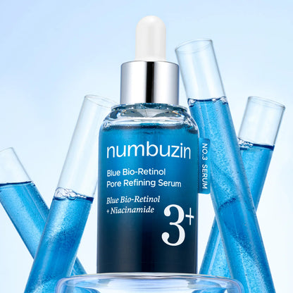 Numbuzin No.3 Blue Bio-Retinol Pore Refining Serum – 50ml