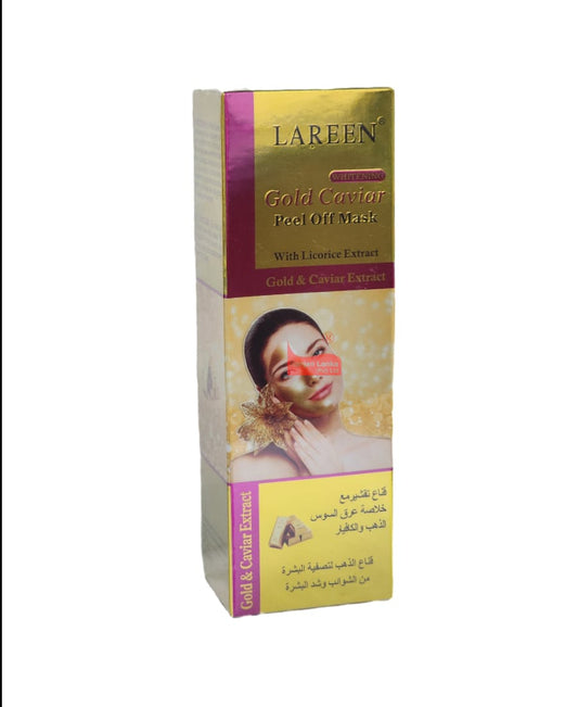 Lareen Gold Caviar Peel Off Mask with Licorice Extract