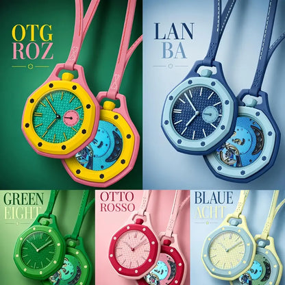 Goldenize Royal Pop Quartz Pocket Watch Pendant – Multicolor Goldenize Royal Pop Quartz Pocket Watch | Multicolor Pendant