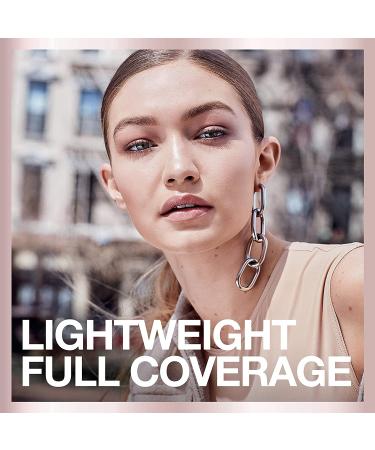 Maybelline Dream Urban Cover Flawless Coverage Foundation Makeup, SPF 50, Classic Ivory.
