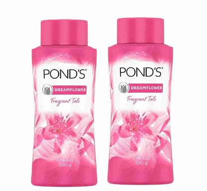 Pond’s Dreamflower Fragrant Talc – Pink Lily – 200g