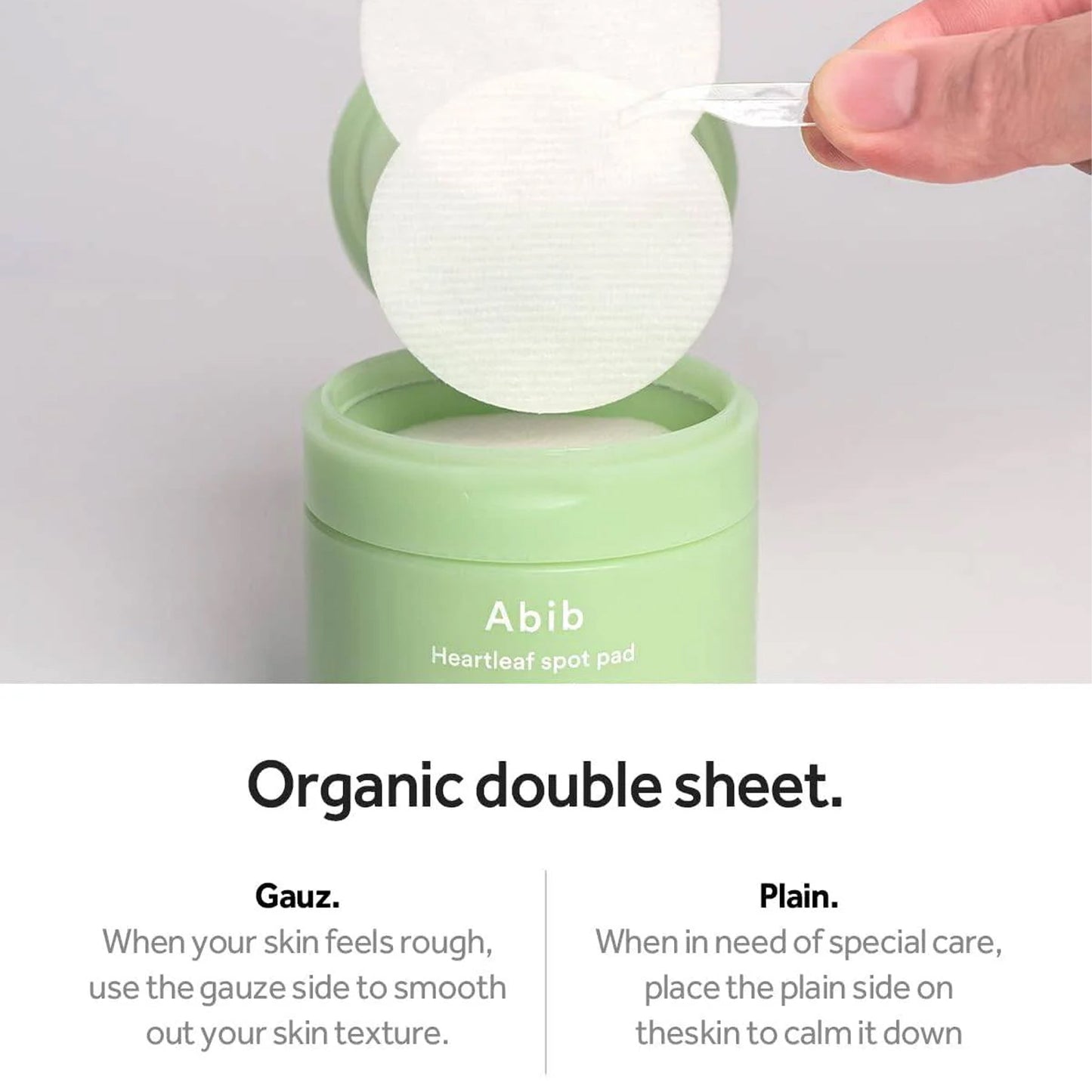 Abib Heartleaf Spot Pad Calming Touch - 80 Pads