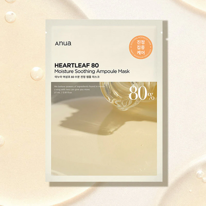 Anua Heartleaf 80 Moisture Soothing Ampoule Mask - 27ml