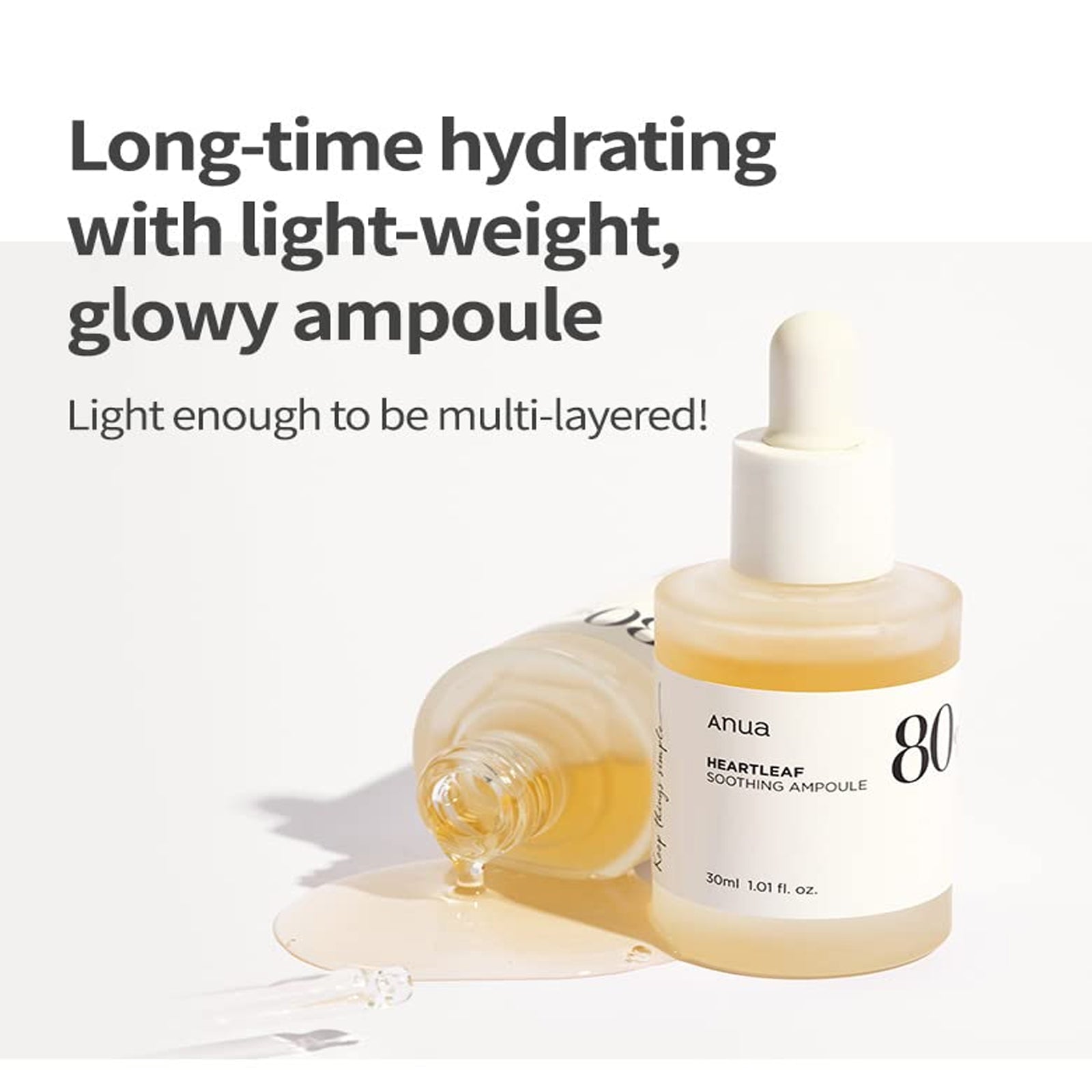 Anua Heartleaf 80% Soothing Ampoule 30ml