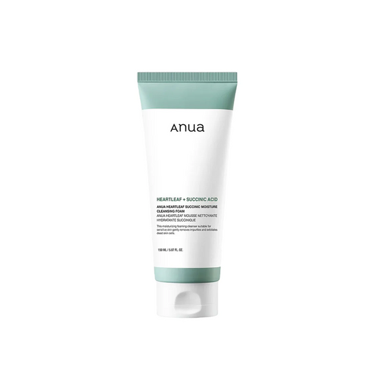 Anua Heartleaf Succinic Moisture Cleansing Foam - 150ml