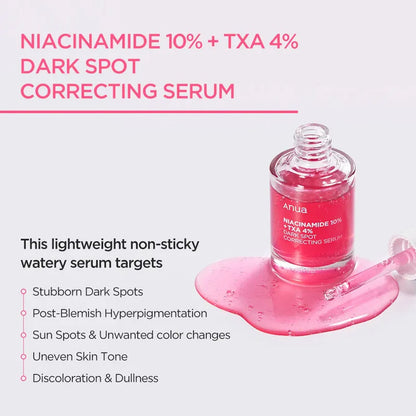 Anua Niacinamide 10% + TXA 4% Dark Spot Correcting Serum - 30 ml