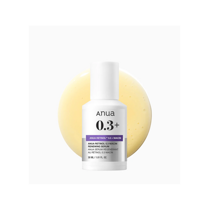 Anua Retinol 0.3% + Niacin Renewing Serum - 30ml