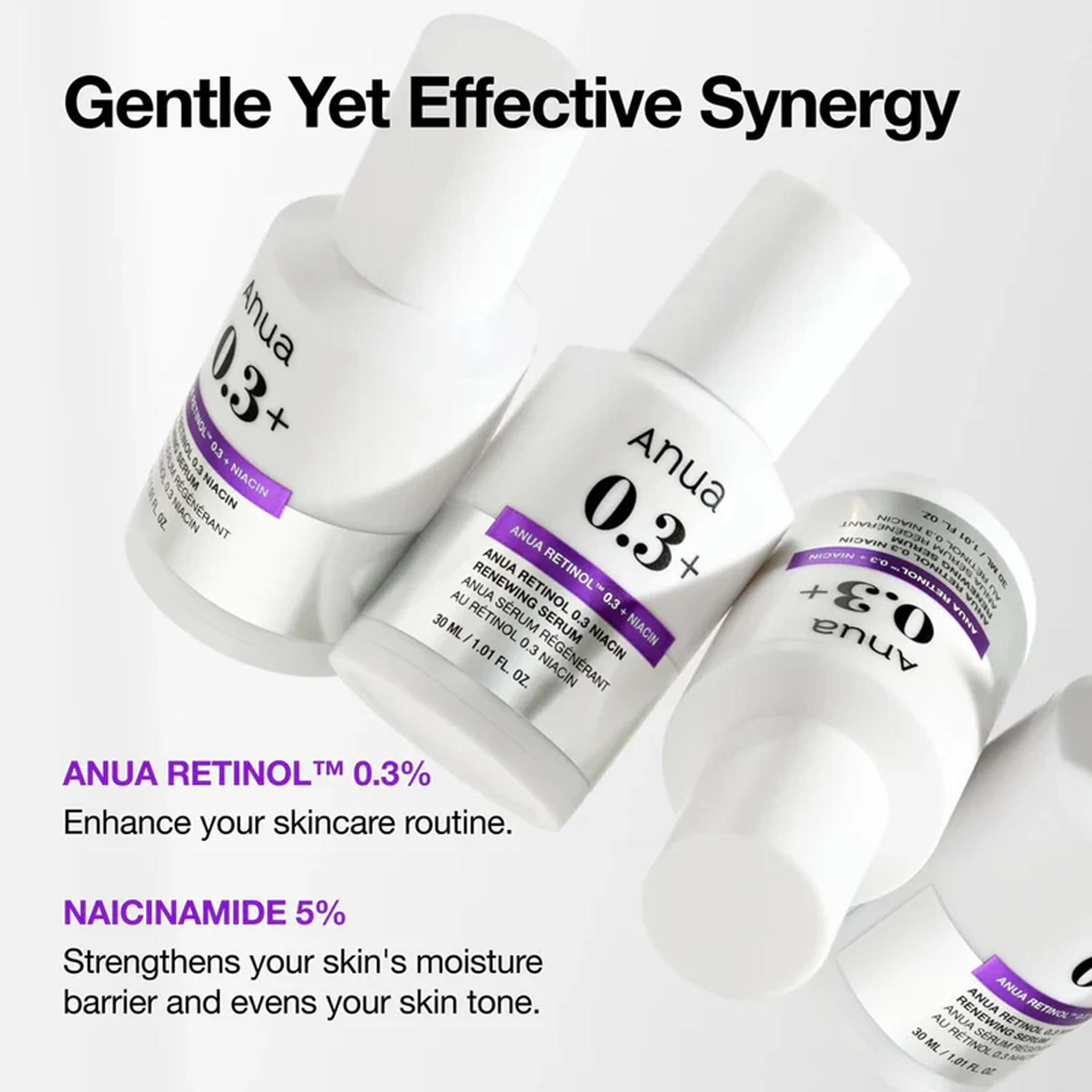 Anua Retinol 0.3% + Niacin Renewing Serum - 30ml