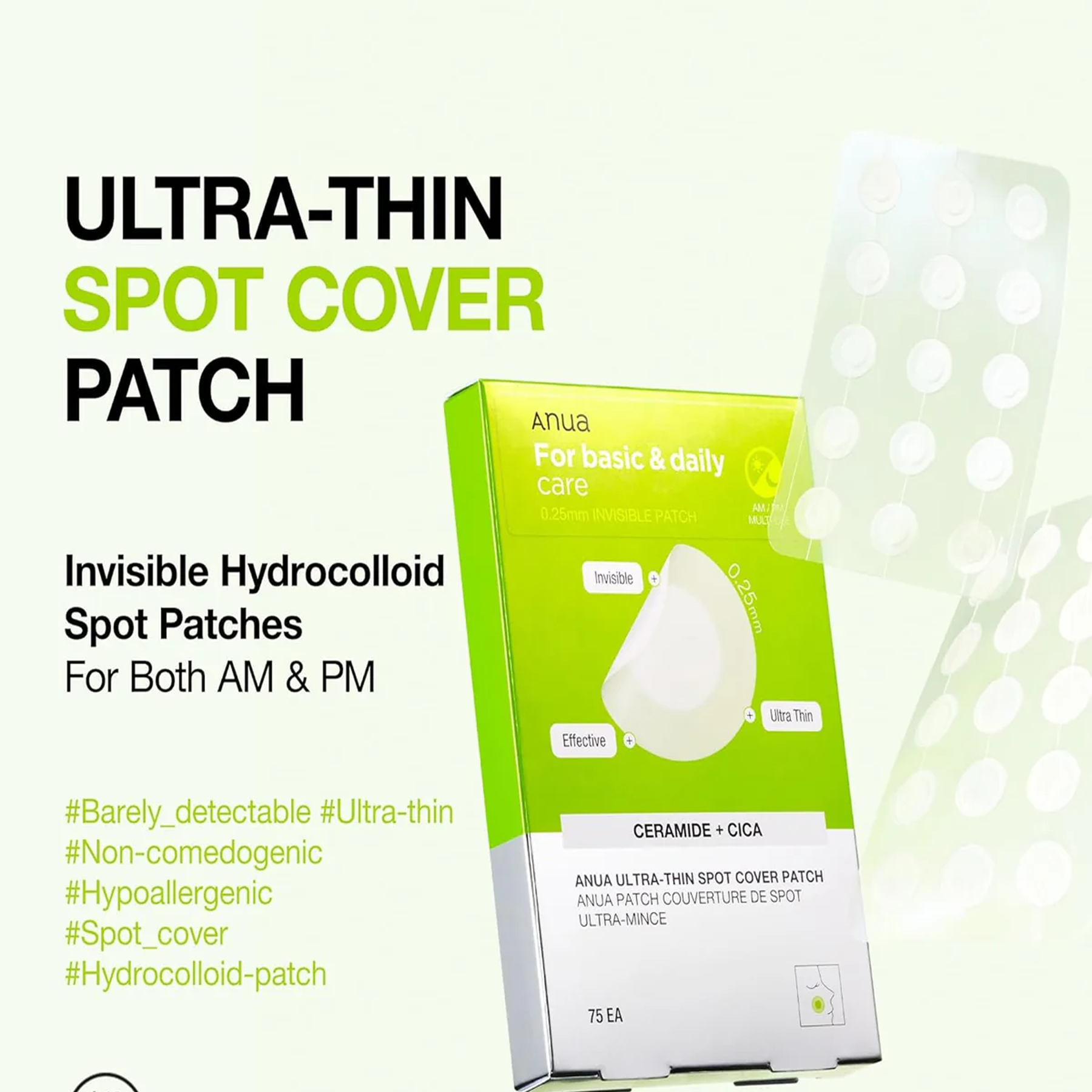 Anua Ultra-Thin Spot Cover Patch - 75 Patches