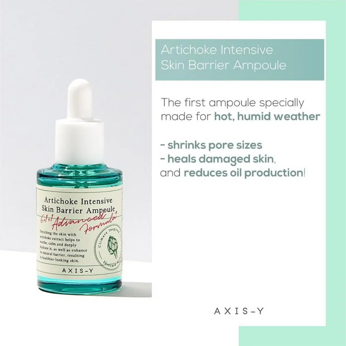 Axis-Y Artichoke Intensive Skin Barrier Ampoule - 30ml