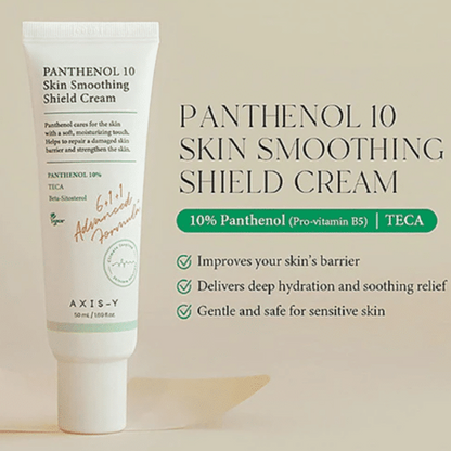 Axis-Y Panthenol 10 Skin Smoothing Shield Cream - 50ml