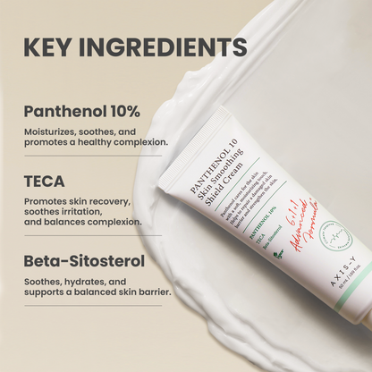 Axis-Y Panthenol 10 Skin Smoothing Shield Cream - 50ml