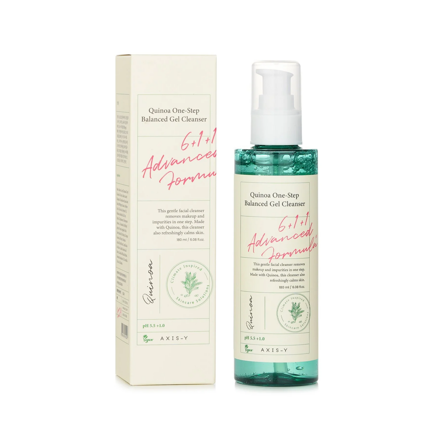 Axis-Y Quinoa One-Step Balanced Gel Cleanser - 180ml