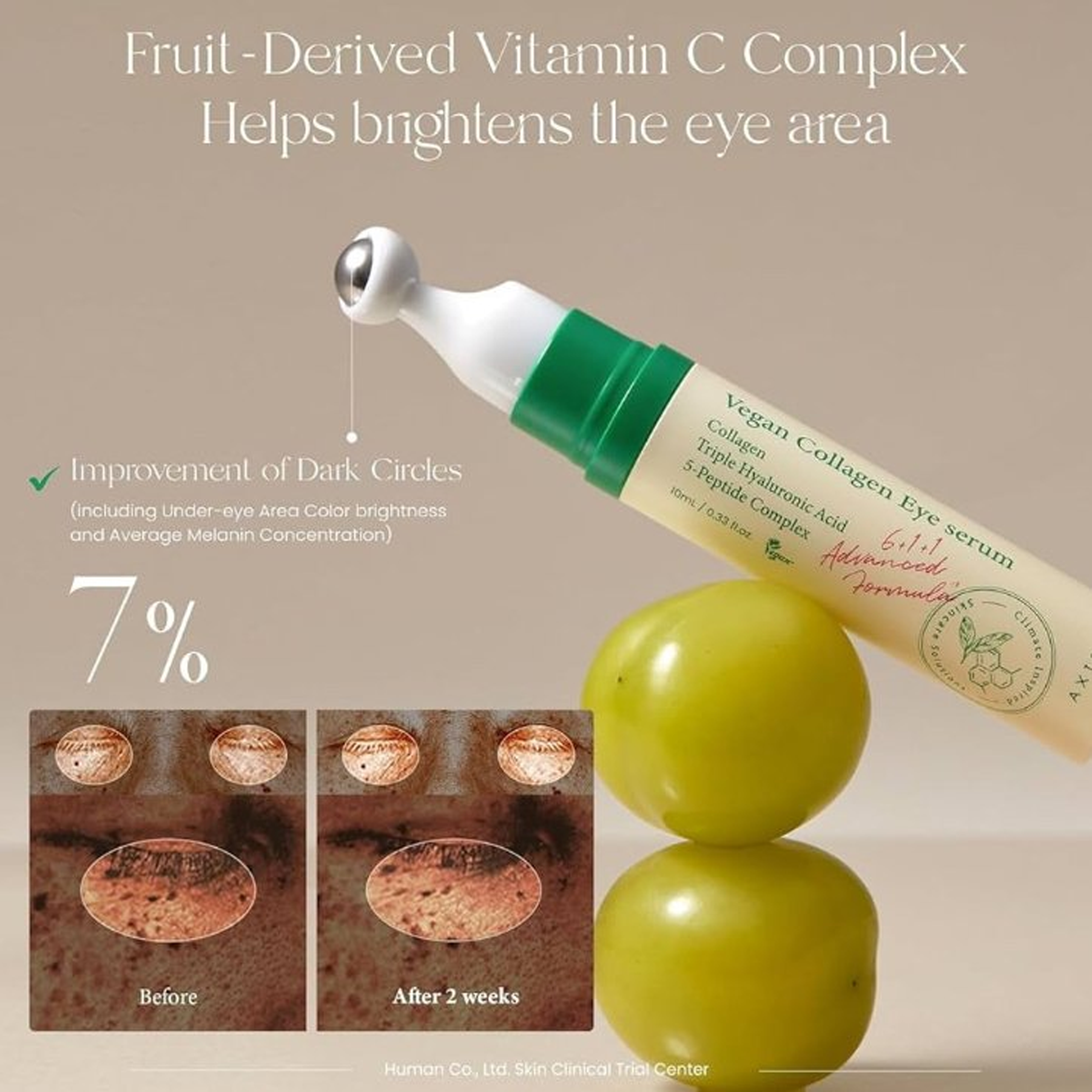 Axis-Y Vegan Collagen Eye Serum - 10ml