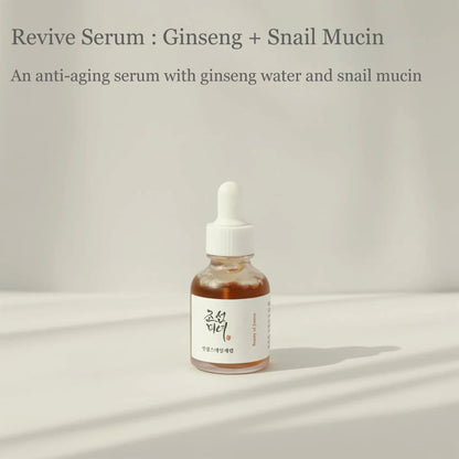 Beauty of Joseon - Revive Serum Ginseng + Snail Mucin - 30ml