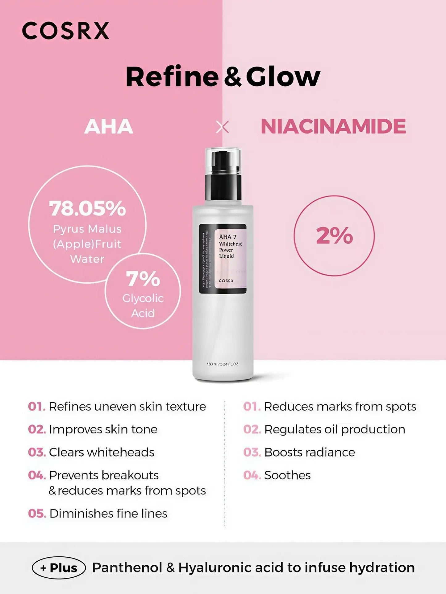 Cosrx AHA 7 Whitehead Power Liquid - 100ml