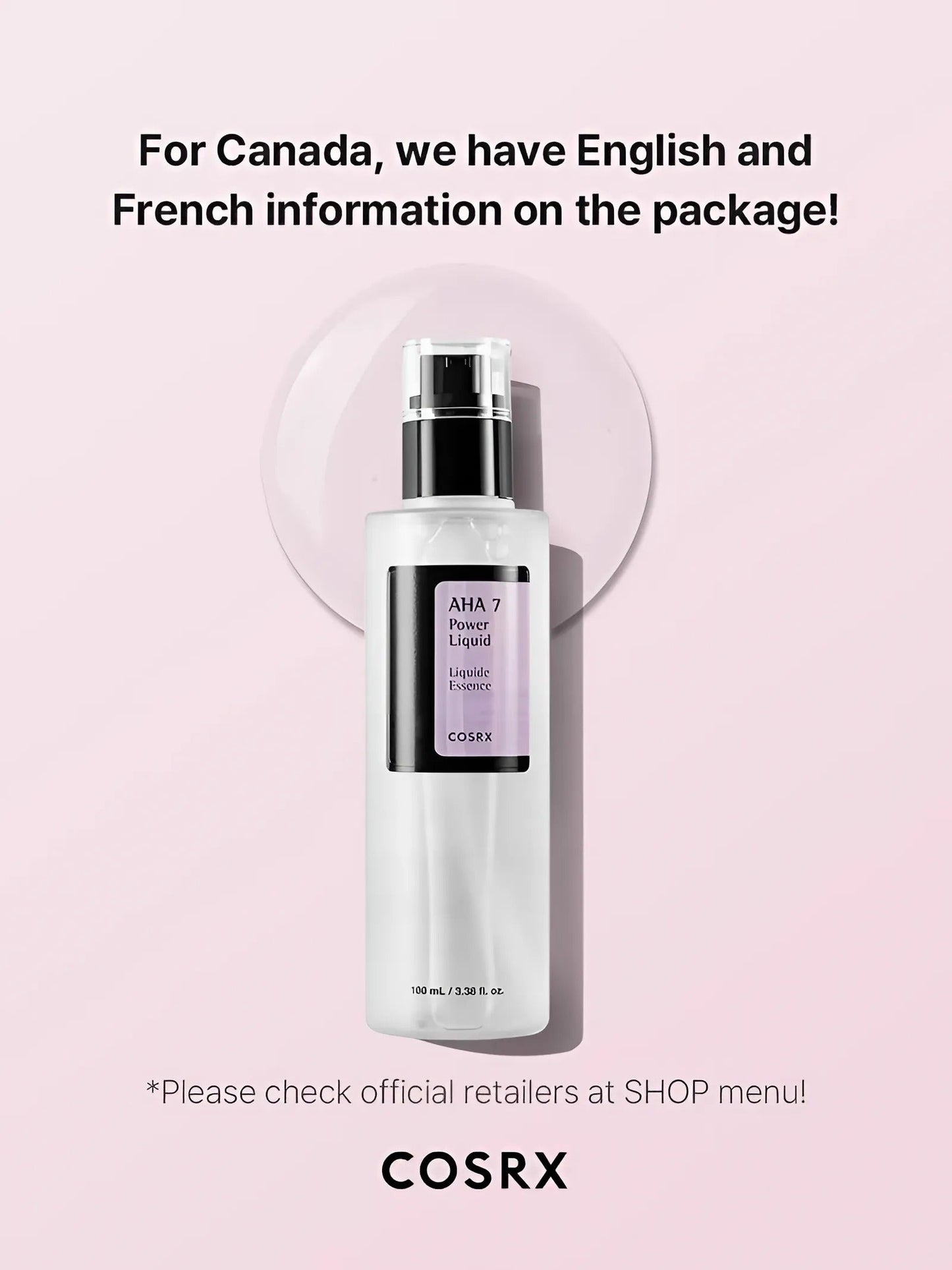 Cosrx AHA 7 Whitehead Power Liquid - 100ml