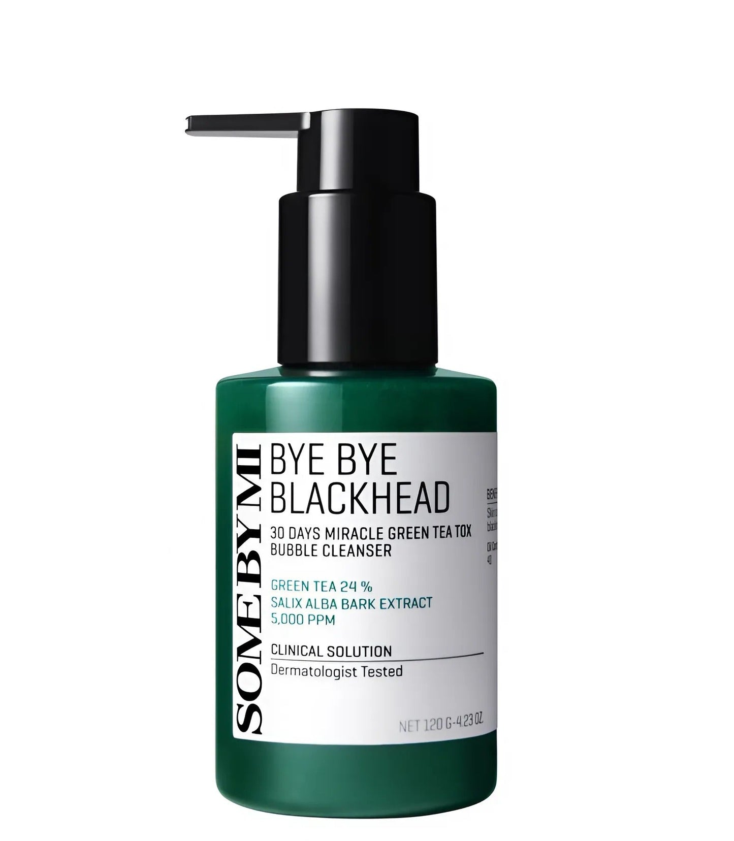 Some By Mi – Bye Bye Blackhead 30 Days Miracle Green Tea Tox Bubble Cleanser (120g)