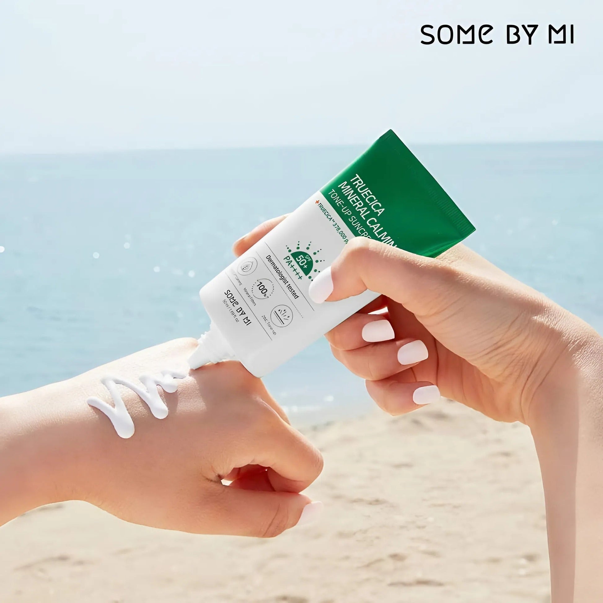 Some By Mi Truecica Mineral Calming SPF50+ Tone-Up Suncream – 50ml