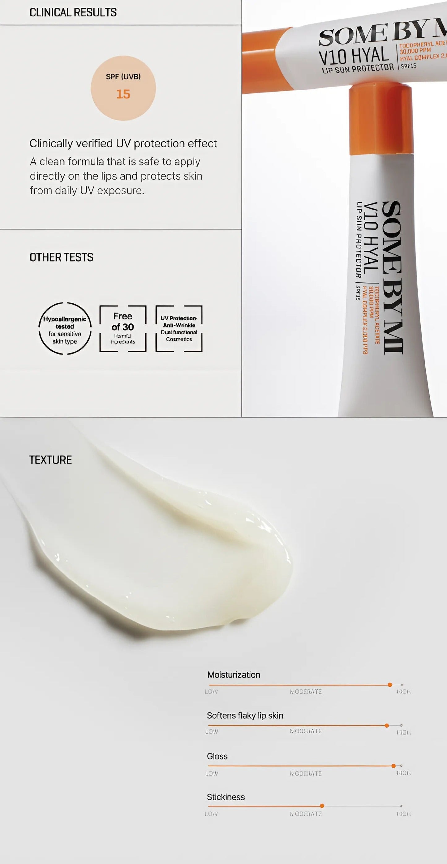 Some By Mi V10 Hyal Lip Sun Protector - 7ml