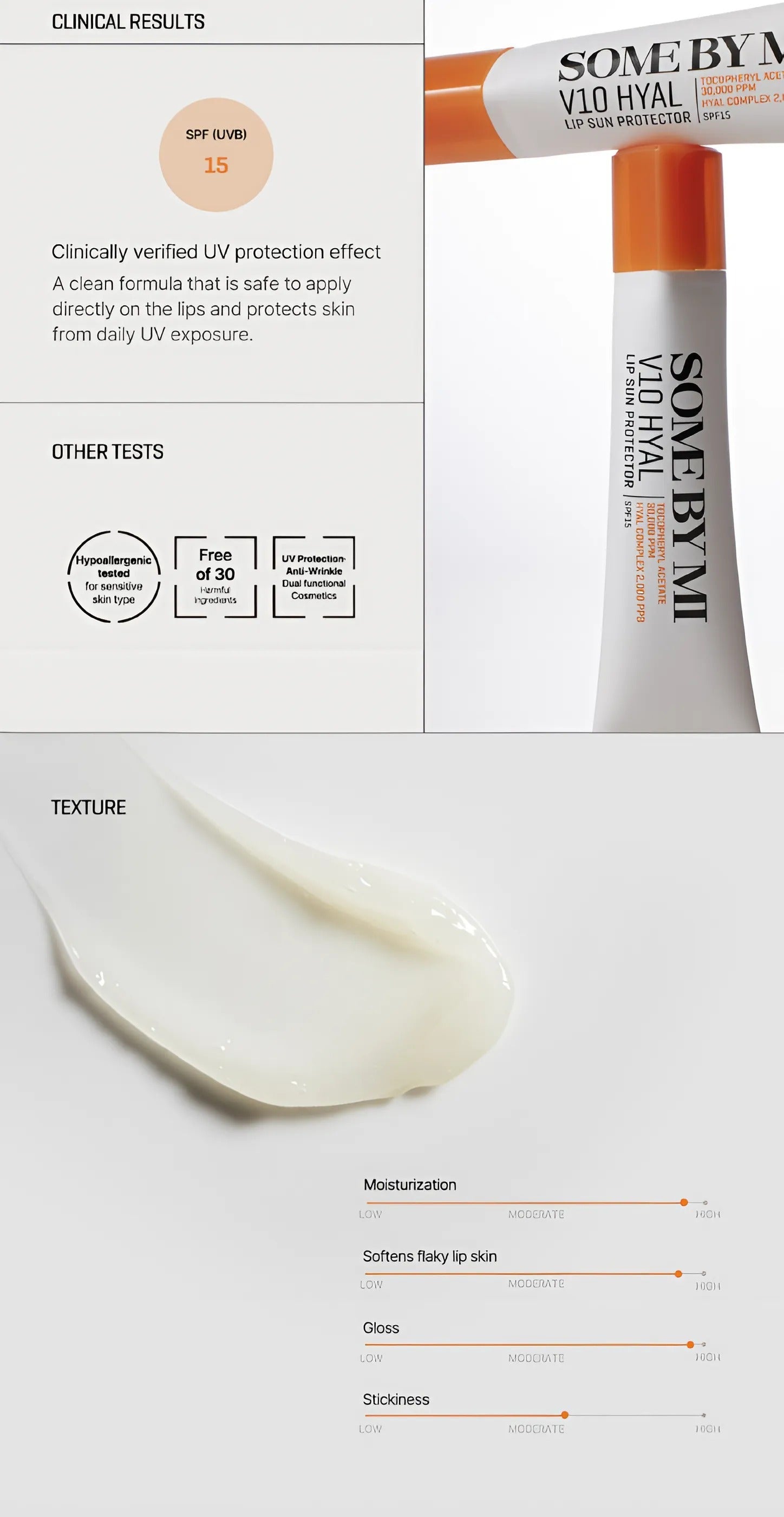 Some By Mi V10 Hyal Lip Sun Protector - 7ml