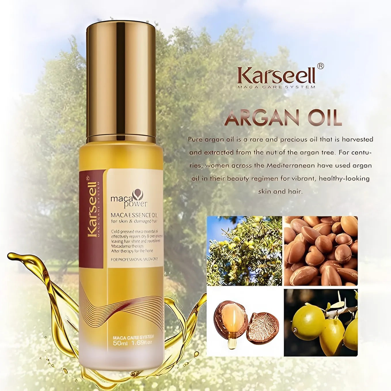 Karseell Maca Essence Oil – 50ml