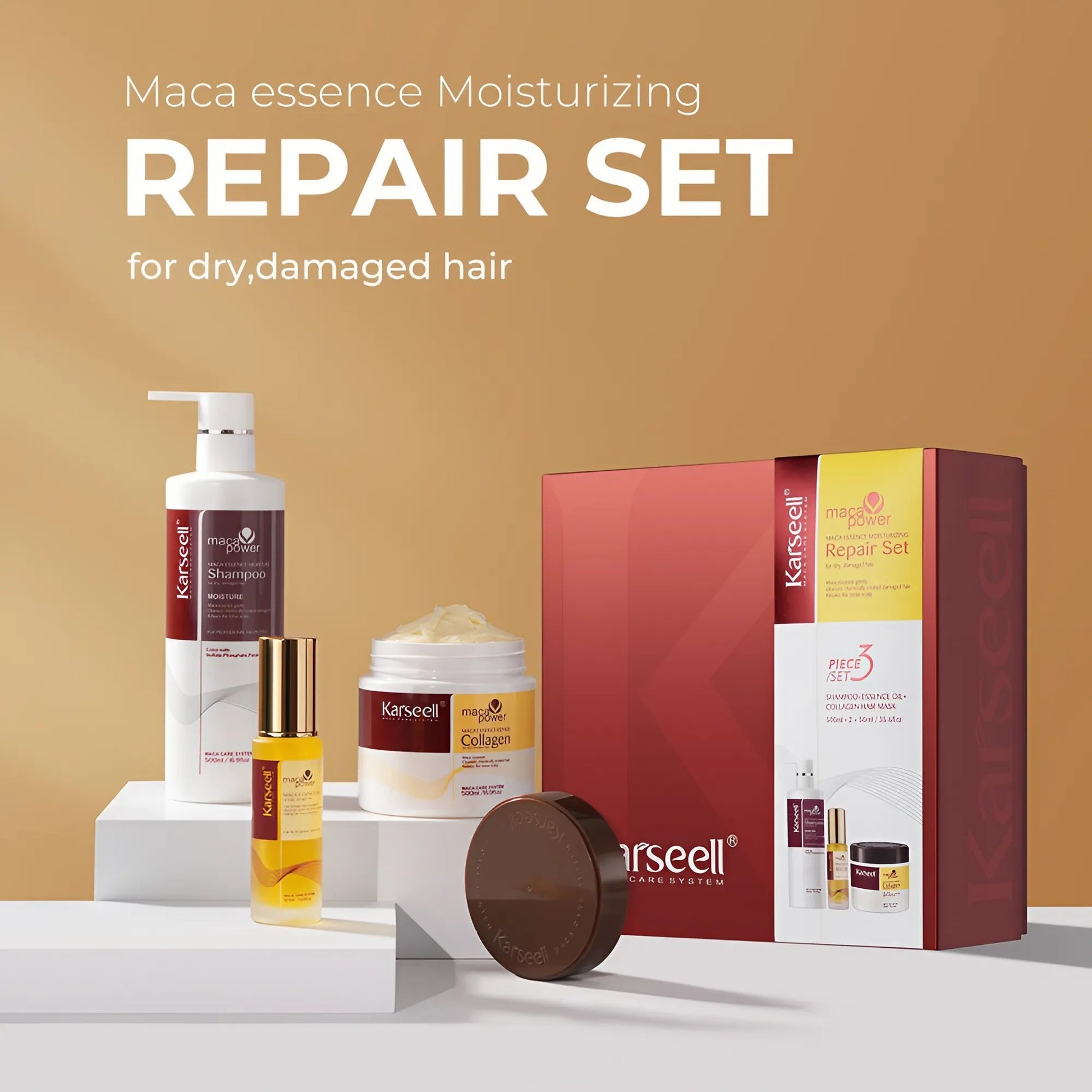 Karseell Maca Essence Moisturizing Repair Set