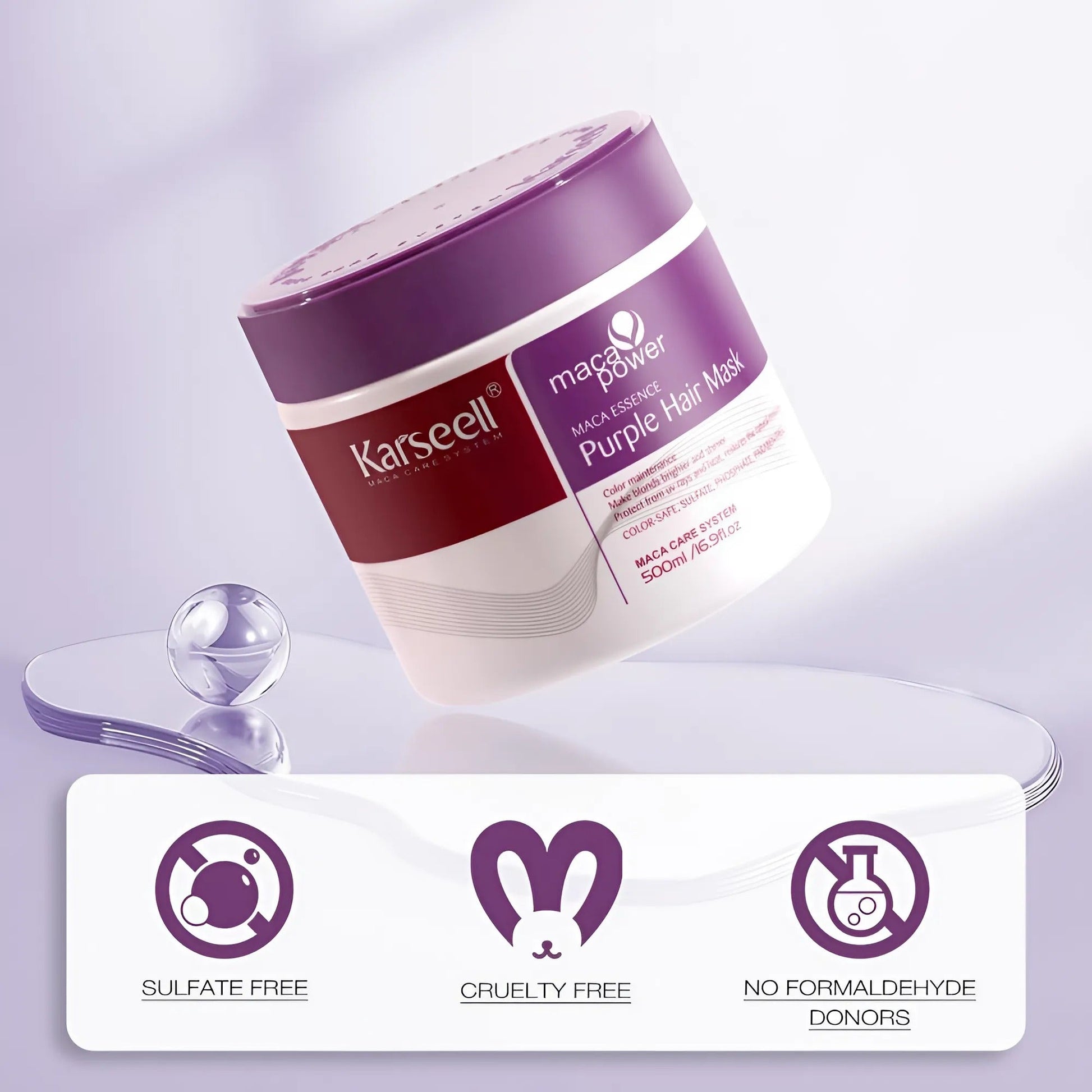 Karseell Maca Power Purple Hair Mask – 500ml