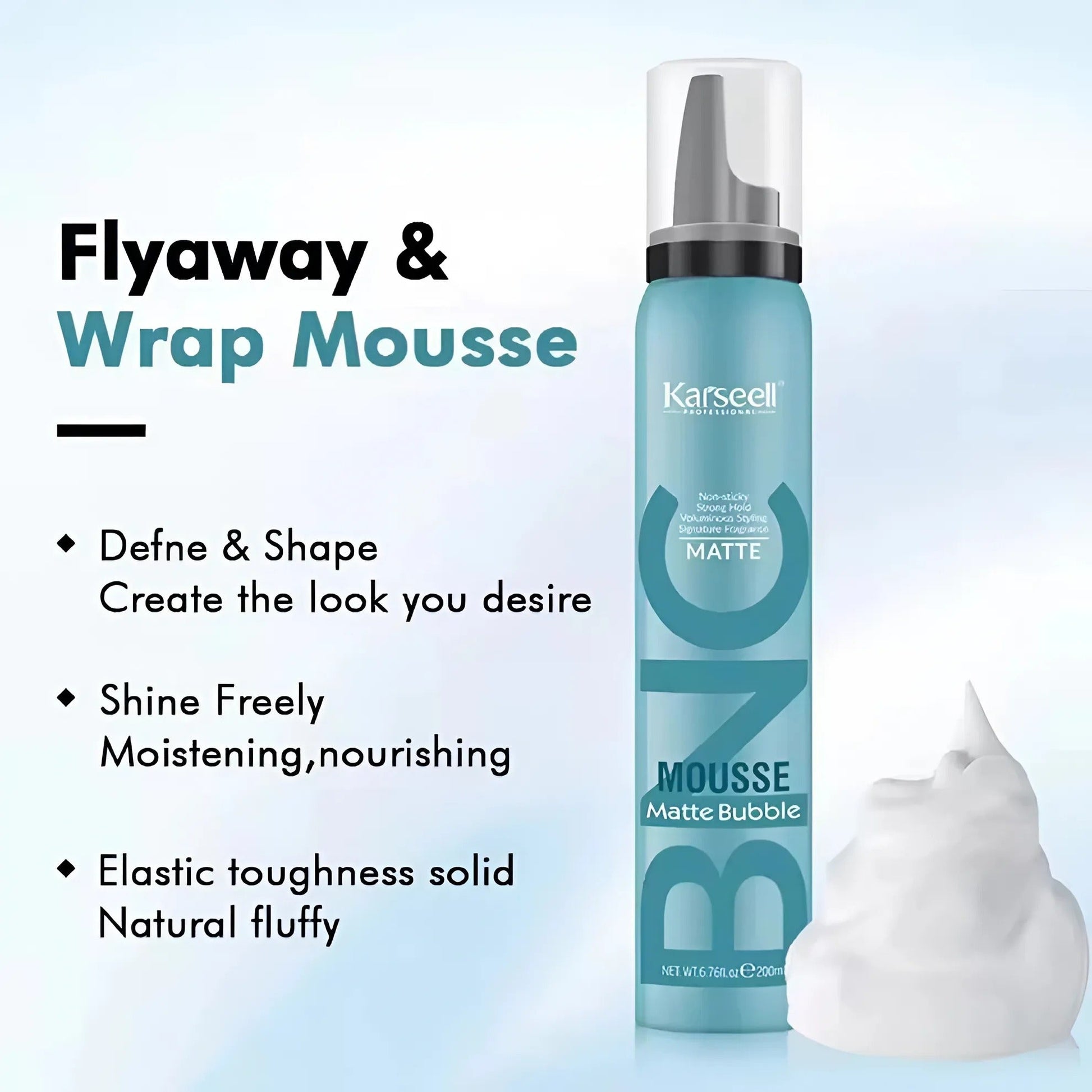Karseell BNC Mousse Matte Bubble – 200ml