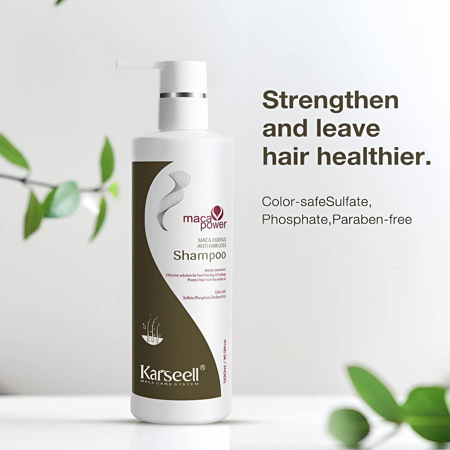 Karseell Maca Power Essence Anti-Hair Fall Shampoo – 500ml