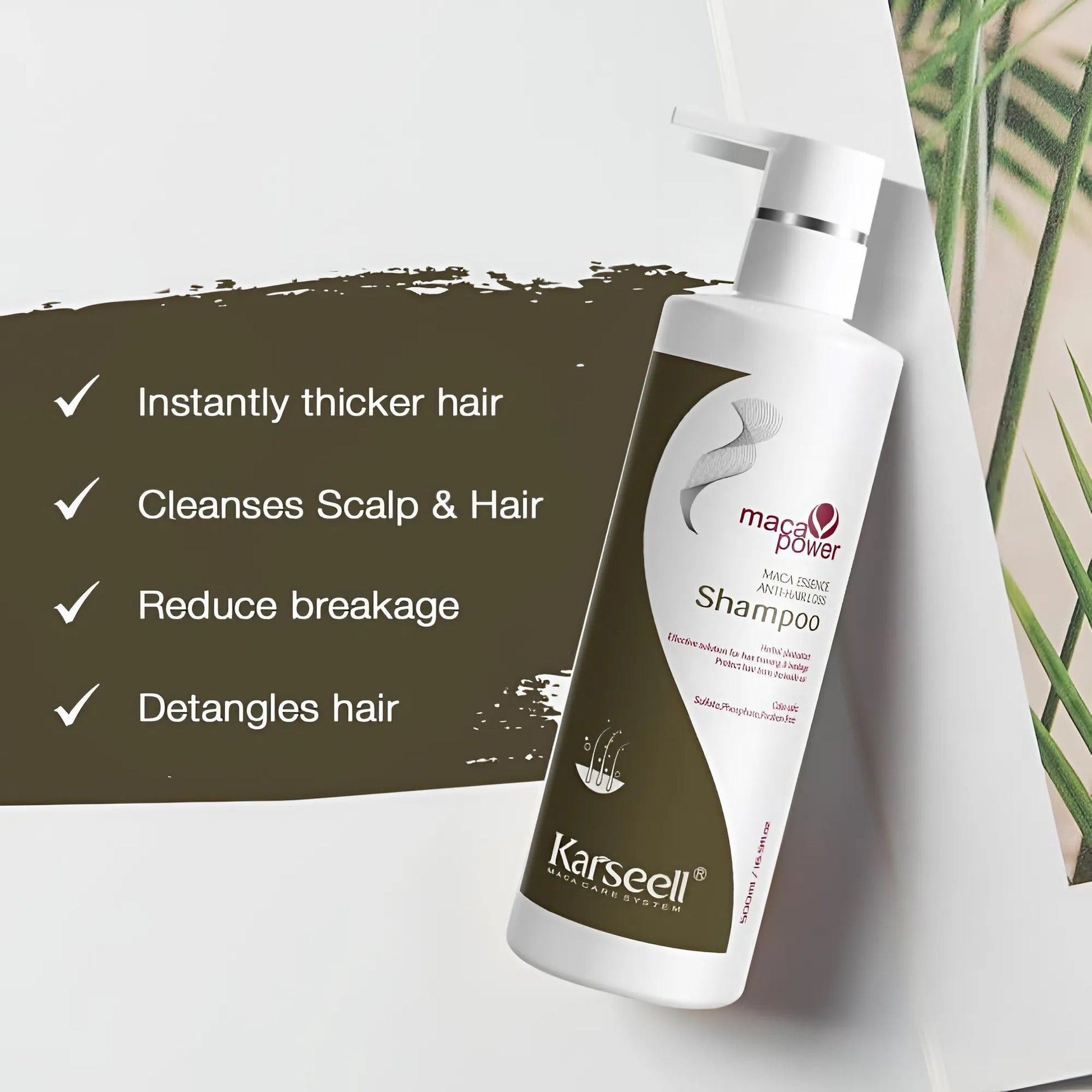 Karseell Maca Power Essence Anti-Hair Fall Shampoo – 500ml