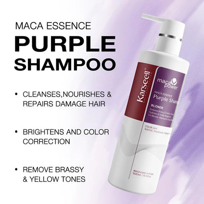 Karseell Maca Power Essence Purple Shampoo – 500ml