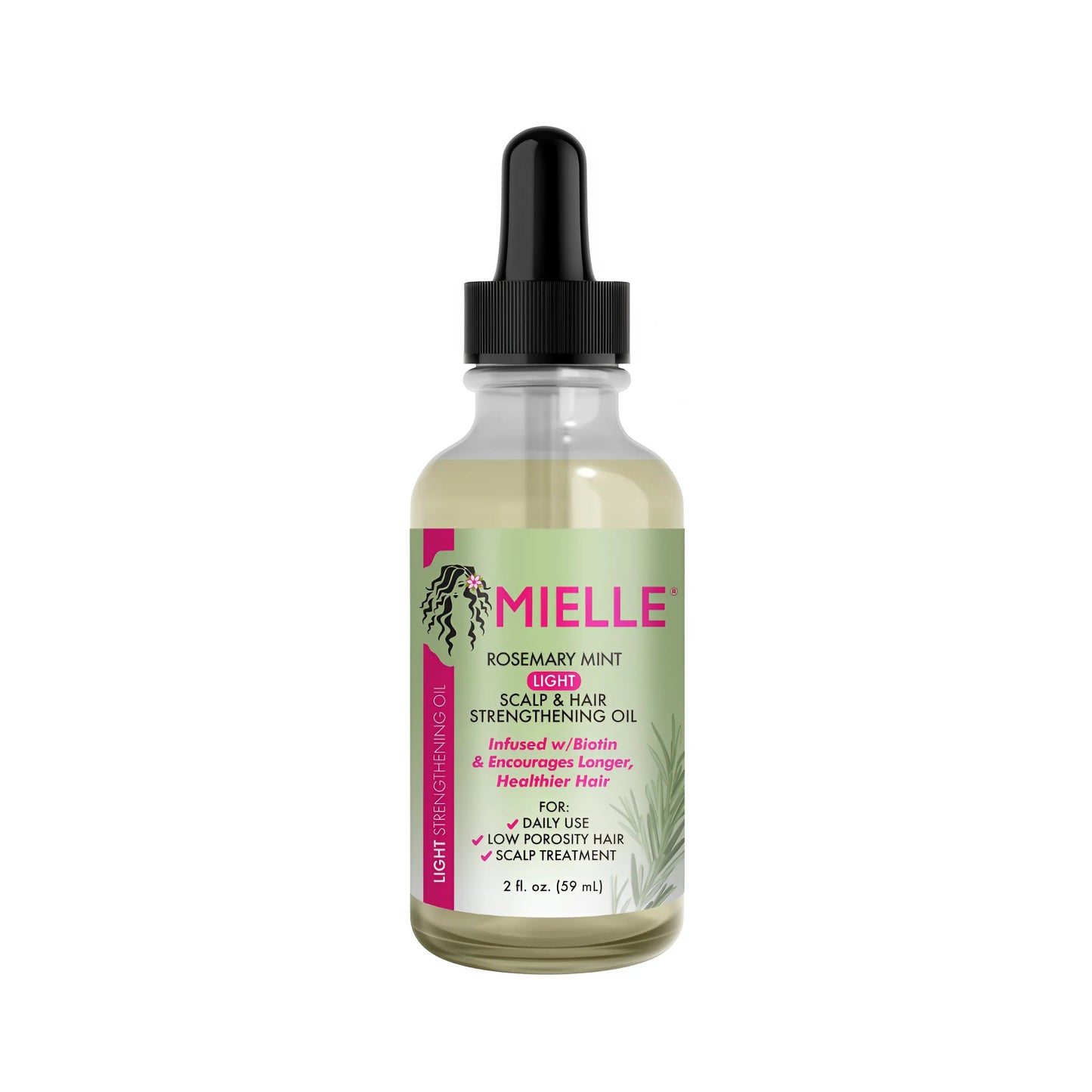 Mielle Organics Rosemary Mint LIGHT Scalp & Hair Strengthening Oil - 59ml