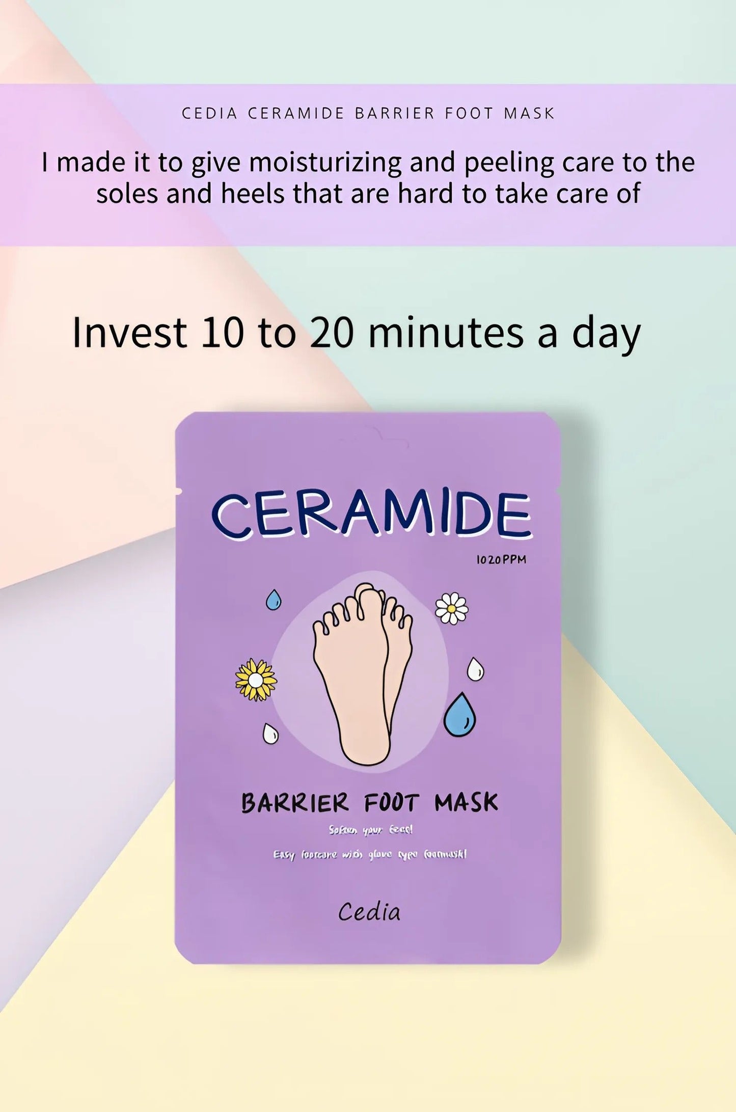 Cedia Ceramide Barrier Foot Mask