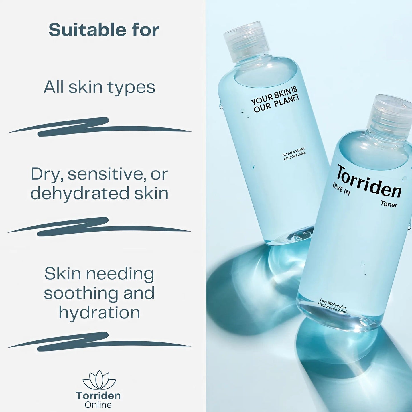 Torriden Dive In Hyaluronic Acid Toner – 300ml