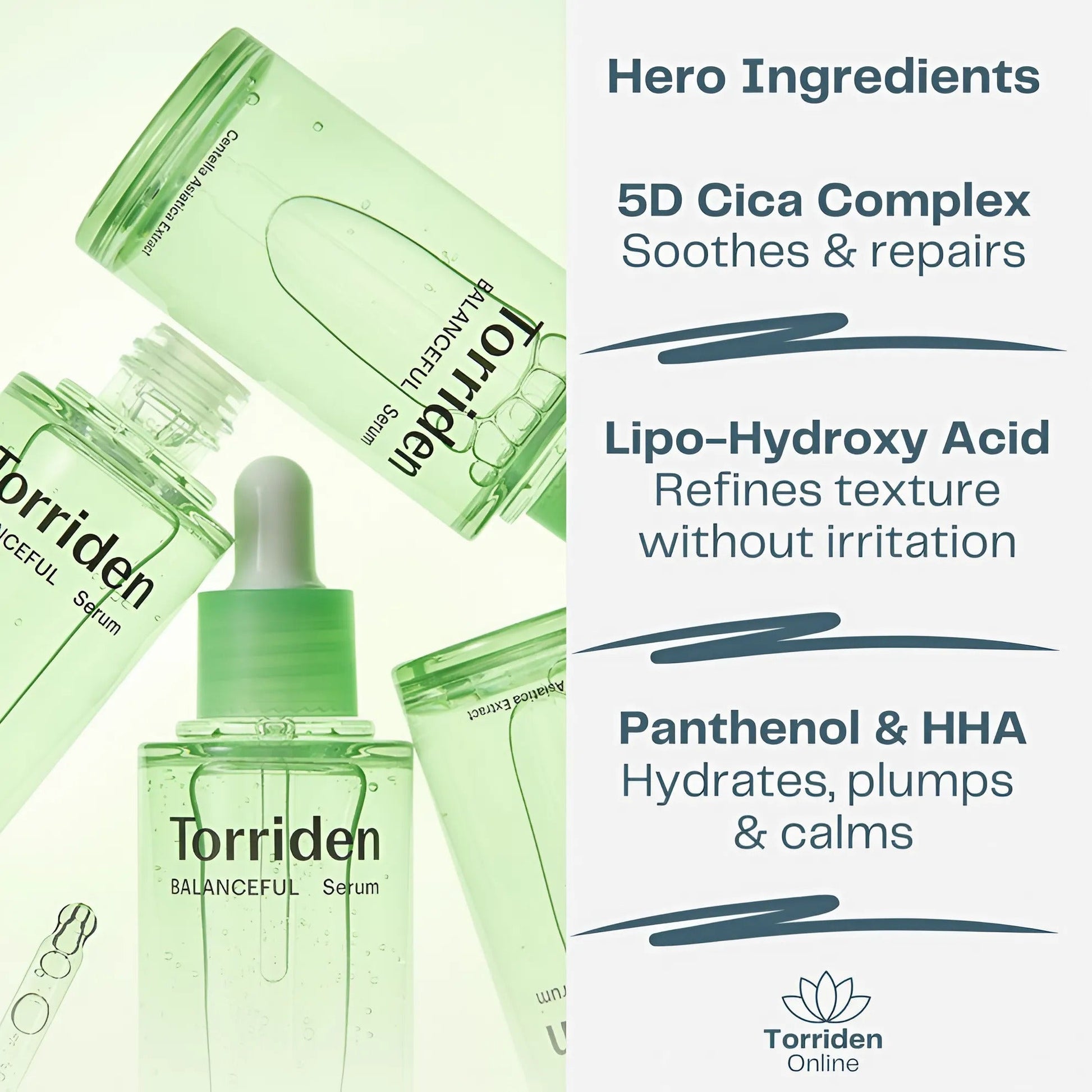 Torriden TorridenCica Calming Serum – 50ml