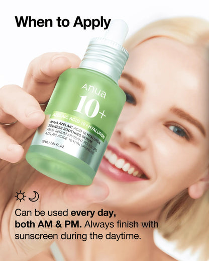 Anua Azelaic Acid 10+ Hyaluron Redness Soothing Serum – 30ml