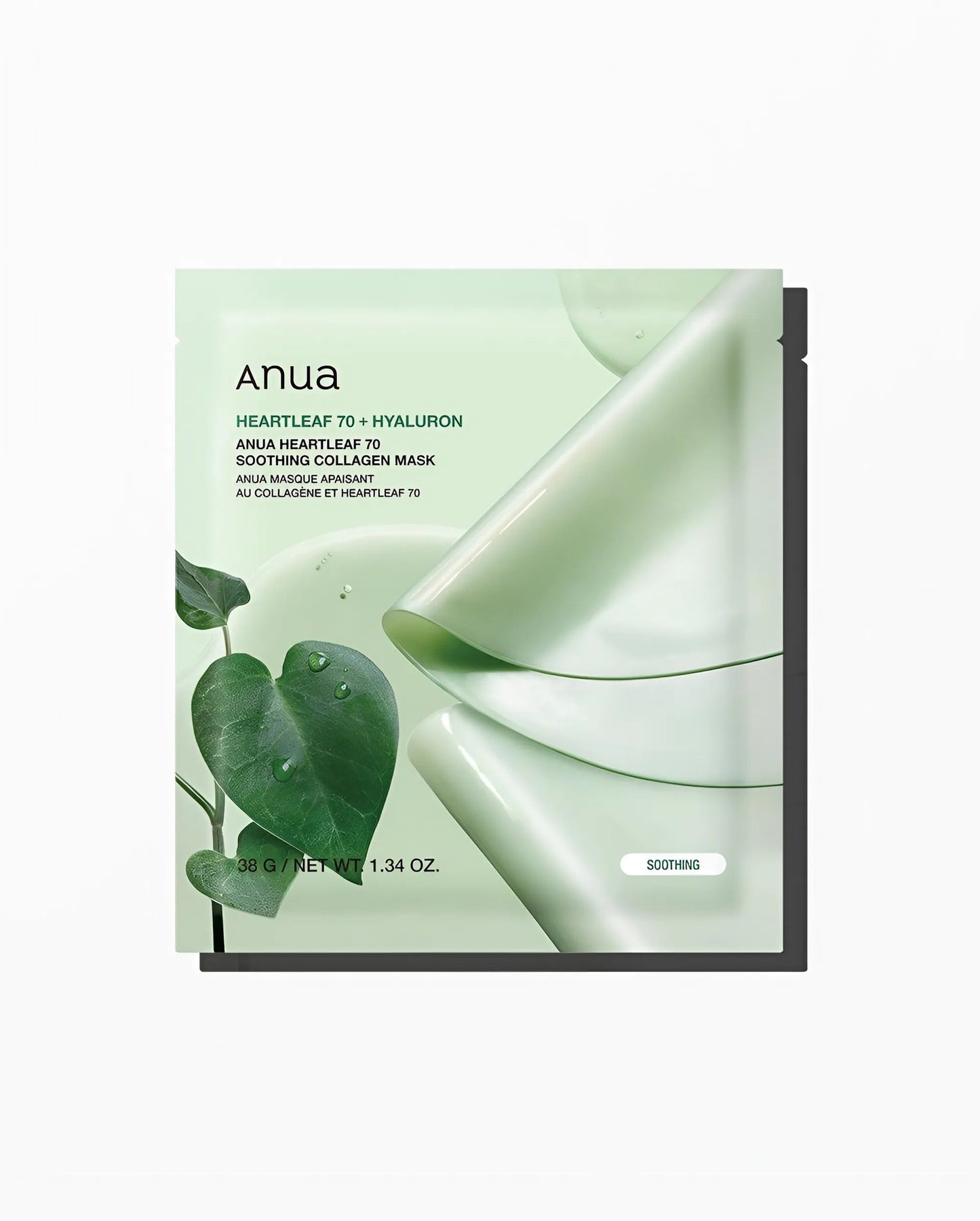 Anua Heartleaf 70 + Hyaluron Soothing Collagen Mask – 38g